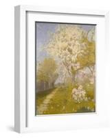 Apple Blossom at Dennemont, 1893-Charles Edward Conder-Framed Giclee Print