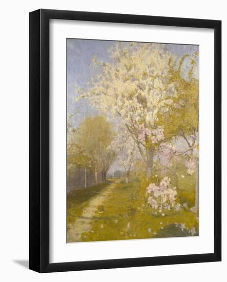 Apple Blossom at Dennemont, 1893-Charles Edward Conder-Framed Giclee Print