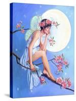 Apple Blossom Fairy-Judy Mastrangelo-Stretched Canvas
