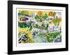 Apple Blossom Glory-Kay Ameche-Framed Limited Edition