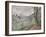 Apple Blossom, Riversbridge Farm, Blackpool, 1921-Lucien Pissarro-Framed Premium Giclee Print