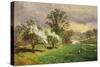 Apple Blossom Time, 1889-Jasper Francis Cropsey-Stretched Canvas