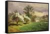 Apple Blossom Time, 1899-Jasper Francis Cropsey-Framed Stretched Canvas