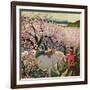 "Apple Blossom Time", May 6, 1950-John Clymer-Framed Giclee Print