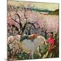 "Apple Blossom Time", May 6, 1950-John Clymer-Mounted Giclee Print