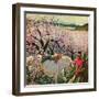 "Apple Blossom Time", May 6, 1950-John Clymer-Framed Giclee Print