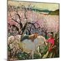 "Apple Blossom Time", May 6, 1950-John Clymer-Mounted Giclee Print