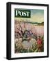 "Apple Blossom Time" Saturday Evening Post Cover, May 6, 1950-John Clymer-Framed Giclee Print