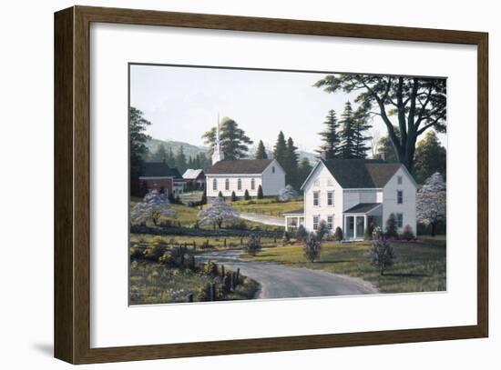 Apple Blossom Time-Bill Saunders-Framed Giclee Print