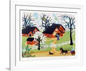 Apple Blossom Time-Kay Ameche-Framed Limited Edition