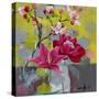 Apple Blossom Trio-Jennifer Rasmusson-Stretched Canvas