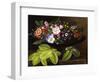 Apple Blossoms, Primula, Heather, and Yellow Acacia-Johan Laurentz Jensen-Framed Photographic Print