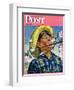 "Apple Blossoms," Saturday Evening Post Cover, May 6, 1944-Howard Scott-Framed Giclee Print