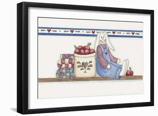 Apple Bunny 2-Debbie McMaster-Framed Giclee Print