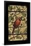 Apple Cardinal-Michele Meissner-Framed Giclee Print