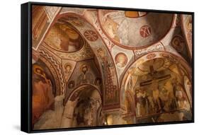 Apple Church, Goreme, UNESCO World Heritage Site, Cappadocia, Anatolia, Turkey, Asia Minor, Eurasia-Tony Waltham-Framed Stretched Canvas