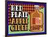 Apple Cider Crate Label-Mark Frost-Framed Giclee Print