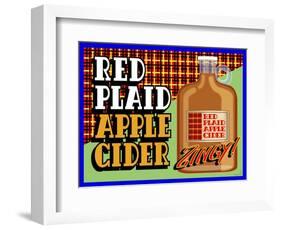 Apple Cider Crate Label-Mark Frost-Framed Giclee Print