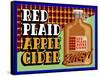 Apple Cider Crate Label-Mark Frost-Framed Stretched Canvas