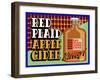 Apple Cider Crate Label-Mark Frost-Framed Giclee Print