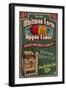 Apple Cider Farm - Vintage Sign-Lantern Press-Framed Art Print