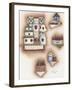 Apple Collage-Debbie McMaster-Framed Giclee Print