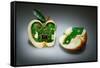 Apple Core-Kikroune-Framed Stretched Canvas