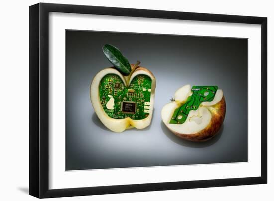 Apple Core-Kikroune-Framed Photographic Print