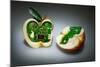 Apple Core-Kikroune-Mounted Photographic Print