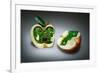 Apple Core-Kikroune-Framed Photographic Print