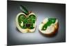 Apple Core-Kikroune-Mounted Photographic Print