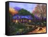 Apple Cottage-Bonnie B. Cook-Framed Stretched Canvas