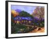 Apple Cottage-Bonnie B. Cook-Framed Giclee Print