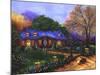 Apple Cottage-Bonnie B. Cook-Mounted Giclee Print