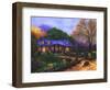 Apple Cottage-Bonnie B. Cook-Framed Giclee Print