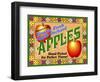 Apple Crate Label-Mark Frost-Framed Giclee Print