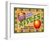 Apple Crate Label-Mark Frost-Framed Giclee Print