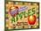 Apple Crate Label-Mark Frost-Mounted Premium Giclee Print