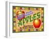 Apple Crate Label-Mark Frost-Framed Giclee Print