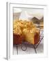 Apple Crumble Cake, a Piece Cut-Ashley Mackevicius-Framed Photographic Print