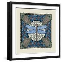 Apple Dragonfly-Michele Meissner-Framed Giclee Print