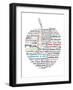 Apple Etiquette-Tenisha Proctor-Framed Art Print