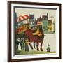 Apple For The Horse-Tom Sinnickson-Framed Art Print