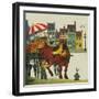 Apple For The Horse-Tom Sinnickson-Framed Art Print