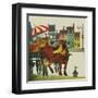 Apple For The Horse-Tom Sinnickson-Framed Art Print