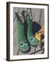 Apple Frog Boots-Michele Meissner-Framed Giclee Print