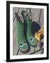 Apple Frog Boots-Michele Meissner-Framed Giclee Print