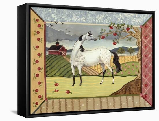 Apple Harvest - September 2-Kristin Bryant-Framed Stretched Canvas