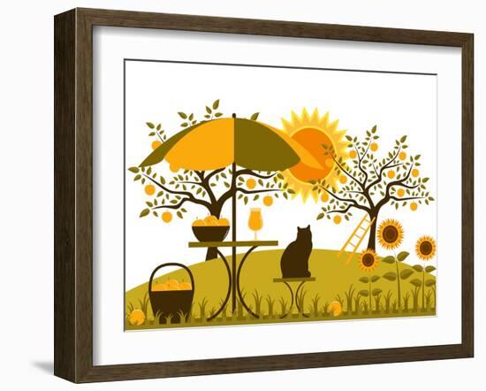 Apple Harvest-Beta757-Framed Art Print