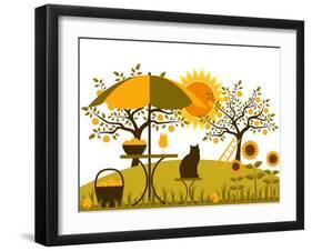 Apple Harvest-Beta757-Framed Art Print